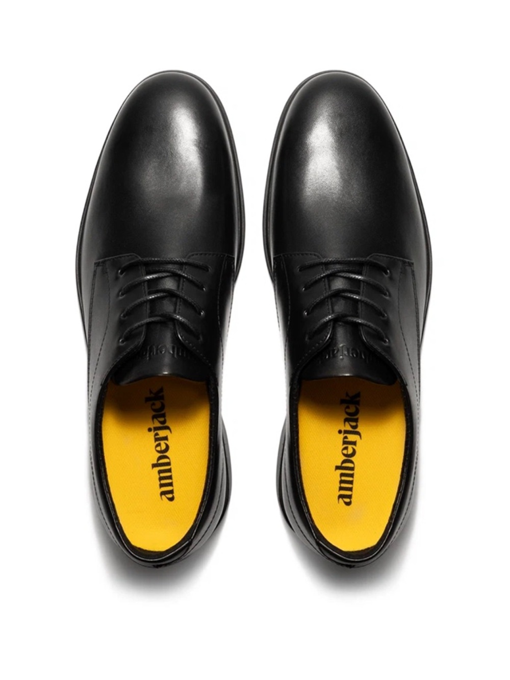 Amberjack The Original (classic) Dress Shoes In Obsidian Black Men’s Size 9.5M - Picture 5 of 15
